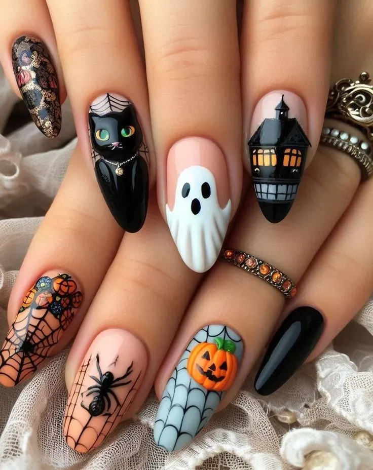 Halloween nail designs