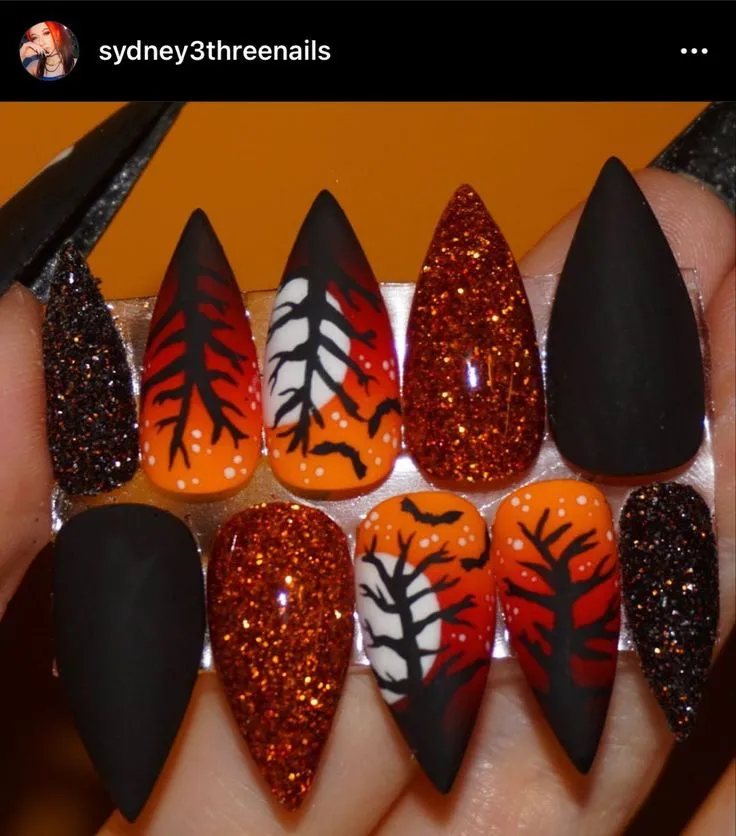 Halloween nail designs