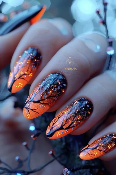 Halloween nail designs