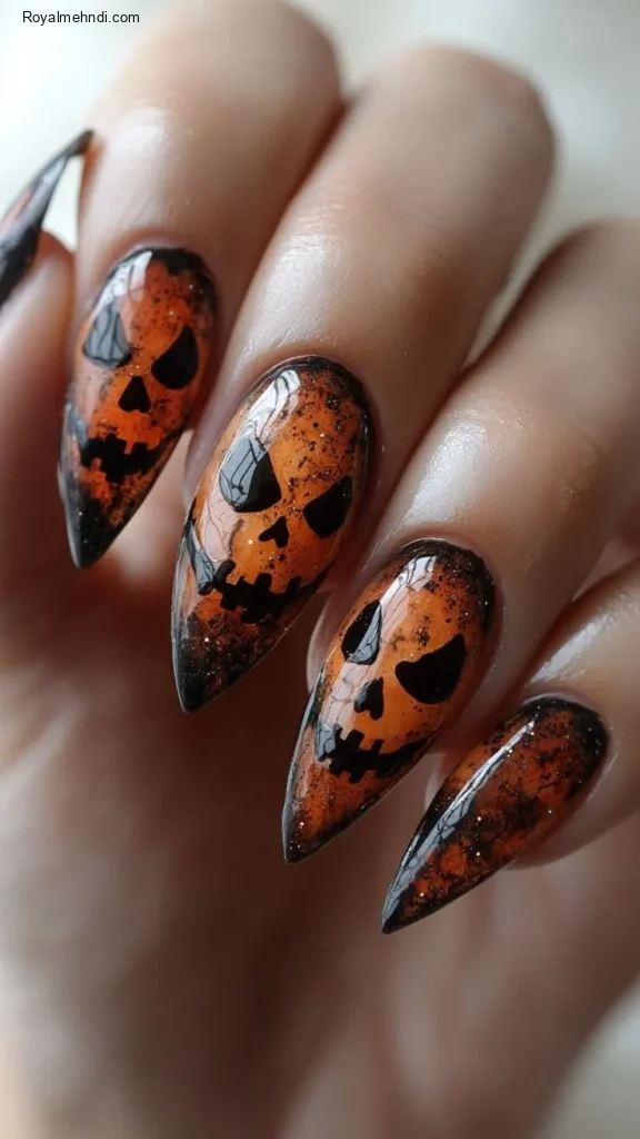 Halloween nail designs