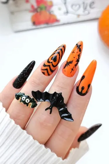 Halloween nail designs