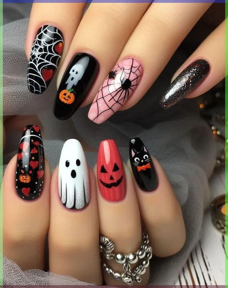 Halloween nail designs