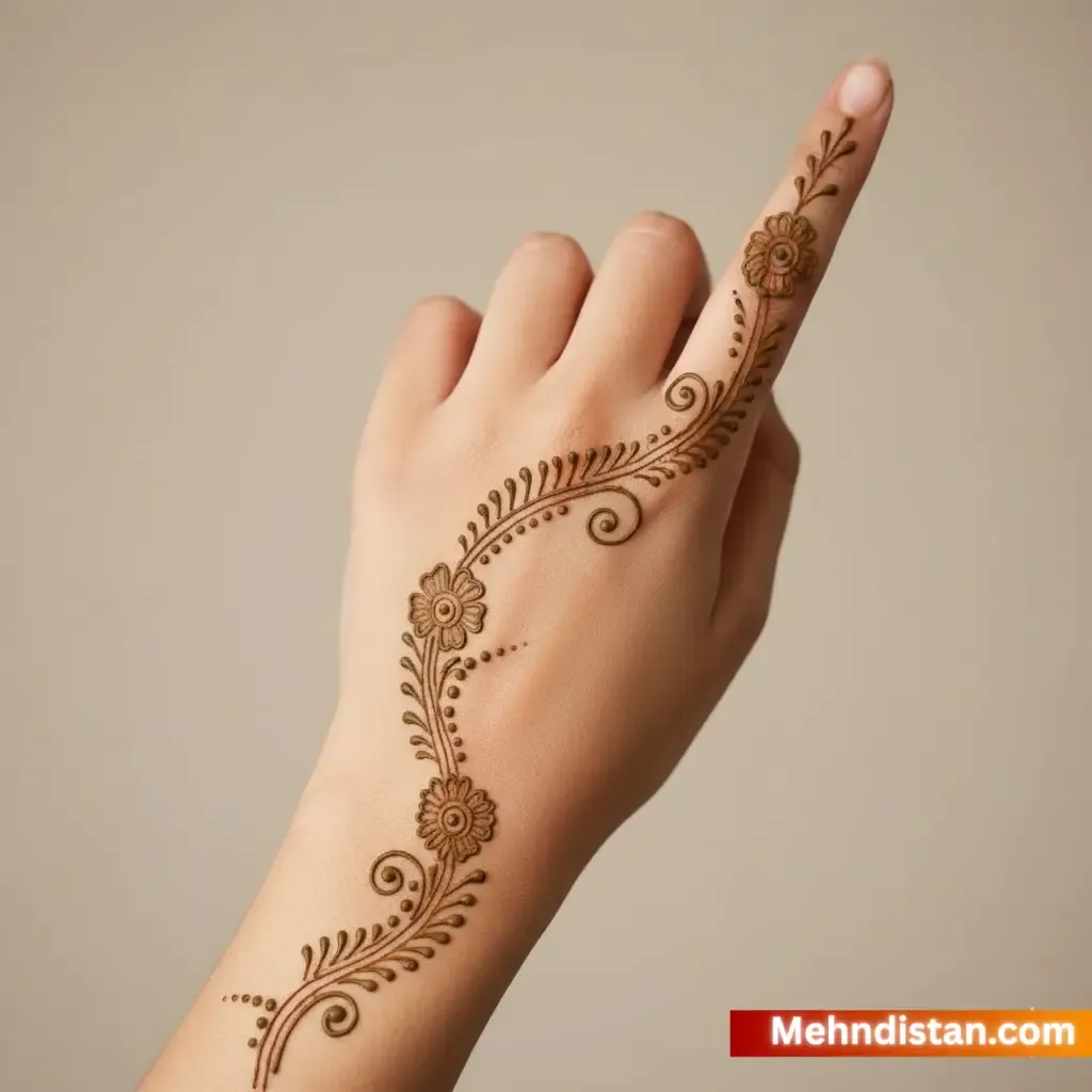 Instagram Khafif Mehndi Design