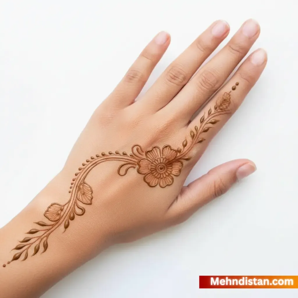 Instagram Khafif Mehndi Design