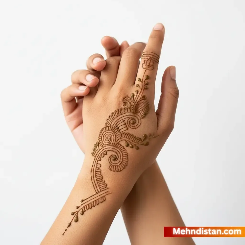 Instagram Khafif Mehndi Design