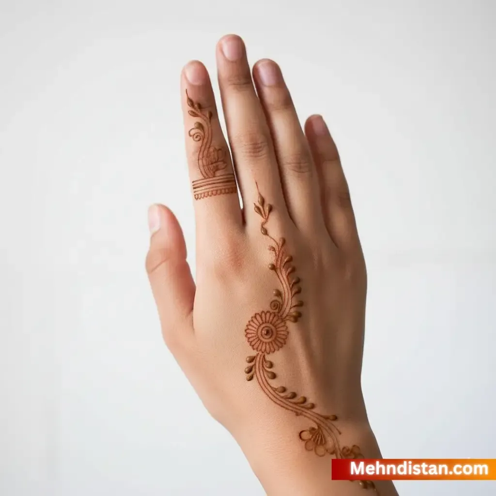 Khafif Mehndi Design