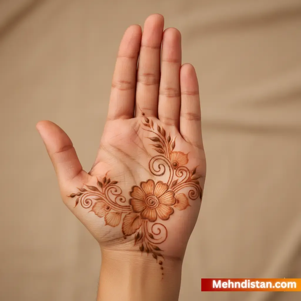 Khafif Mehndi Design