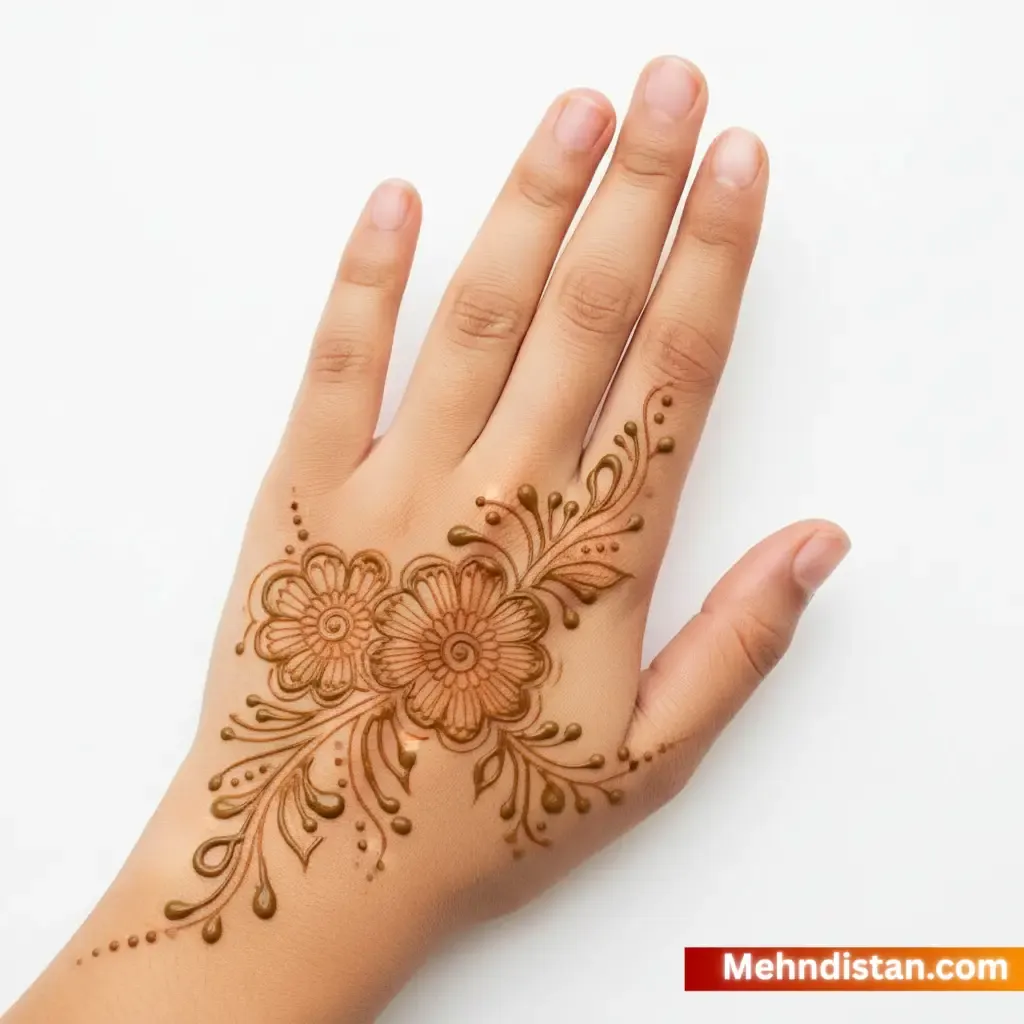 Khafif Mehndi Design
