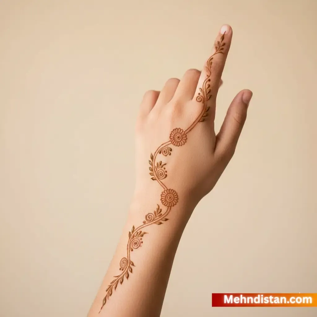 Khafif Mehndi Design