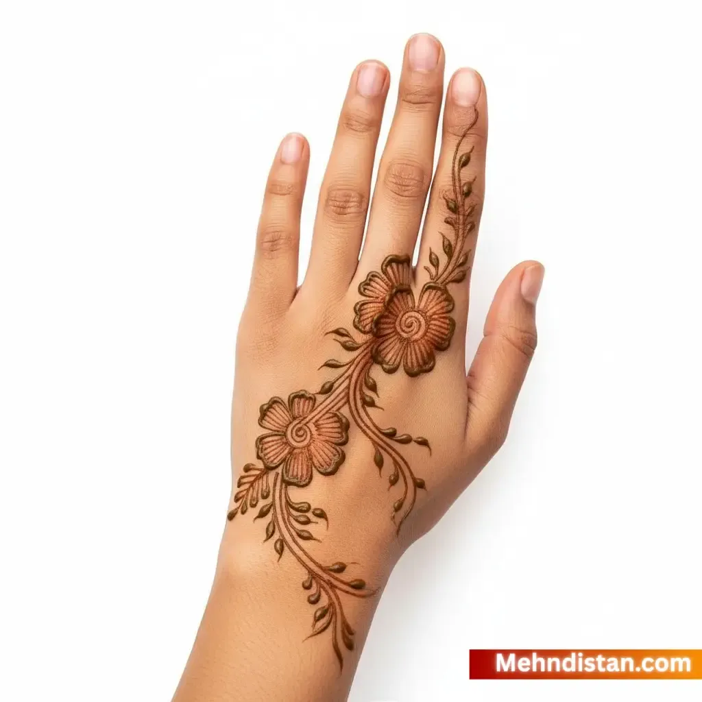 Khafif Mehndi Design