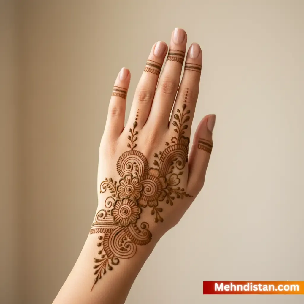 Khafif Mehndi Design
