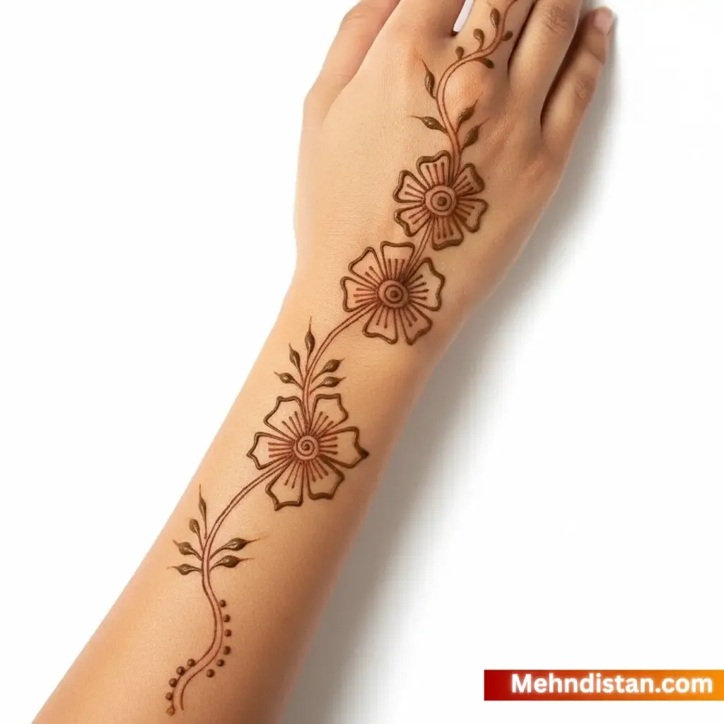 Khafif Mehndi Design