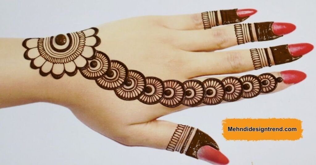Fancy Stylish Mehndi Design