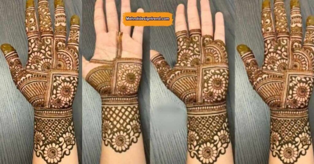 Instagram Stylish Royal Front Hand Mehndi Design