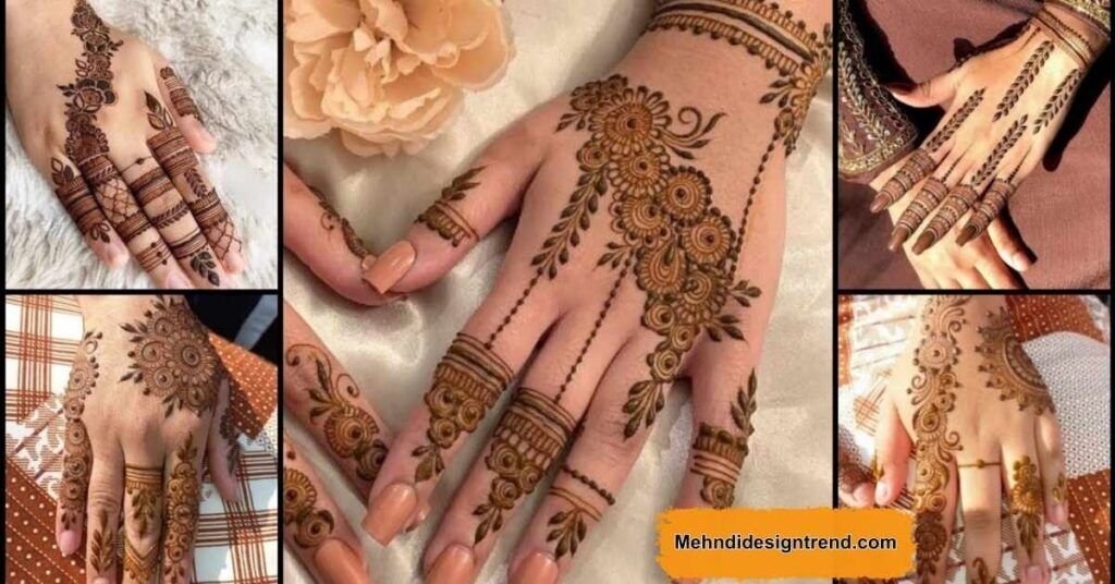 Stylish New Mehndi Design for Modern Girls