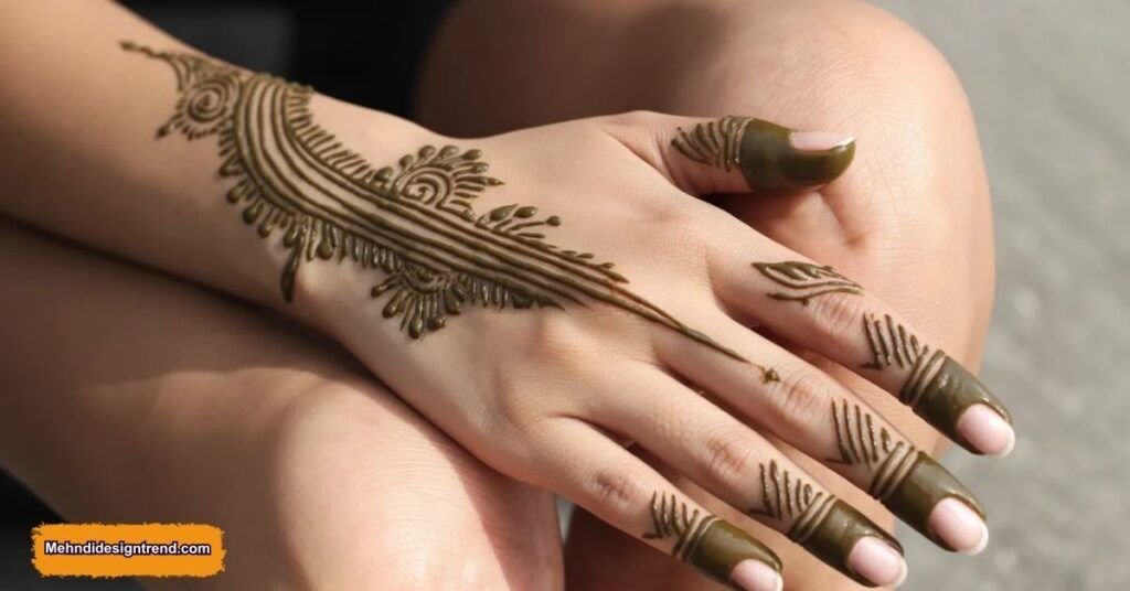Trendy Tattoo Style Mehndi Design Ideas
