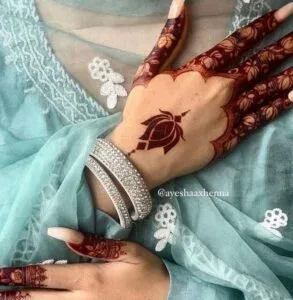 Muslim Mehndi Design idea