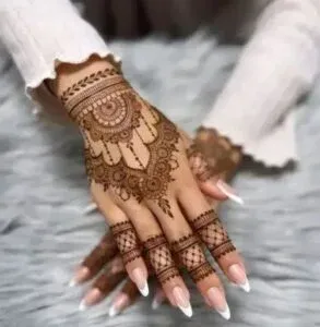 Muslim Mehndi Design idea