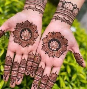 Muslim Mehndi Design idea