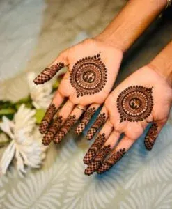 Bel Mehndi Design idea