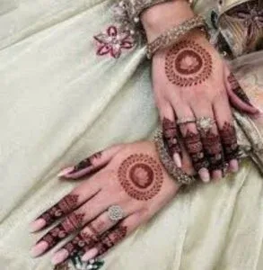Muslim Mehndi Design idea