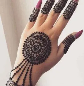 Muslim Mehndi Design idea