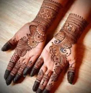 Muslim Mehndi Design idea