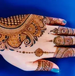 Muslim Mehndi Design idea