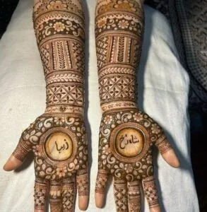 Muslim Mehndi Design idea