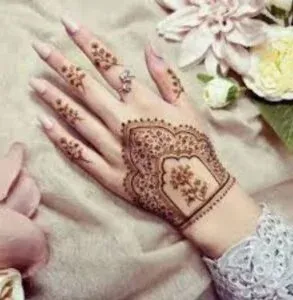 Muslim Mehndi Design idea