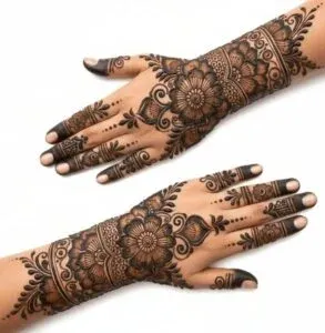 Muslim Mehndi Design idea