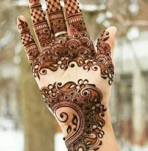 Muslim Mehndi Design idea