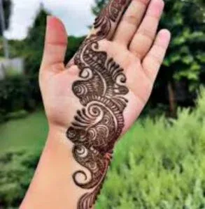 Muslim Mehndi Design idea
