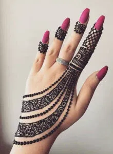Bel Mehndi Design idea