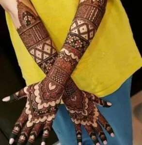 Muslim Mehndi Design idea