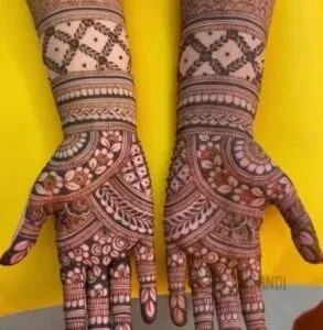 Muslim Mehndi Design idea