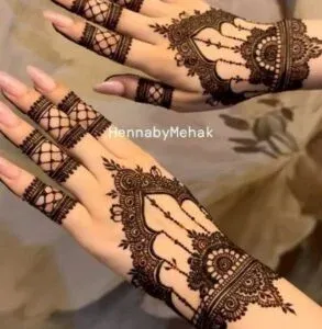 Muslim Mehndi Design idea
