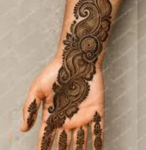 Muslim Mehndi Design idea