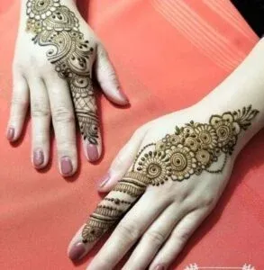 Muslim Mehndi Design idea