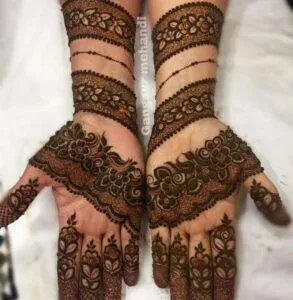 Muslim Mehndi Design idea