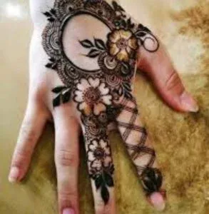 Muslim Mehndi Design idea