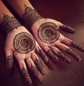 Muslim Mehndi Design idea