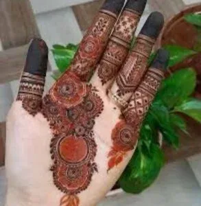 Muslim Mehndi Design idea