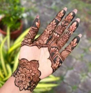 Muslim Mehndi Design idea