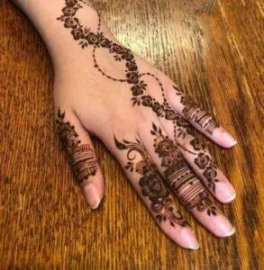 Muslim Mehndi Design idea