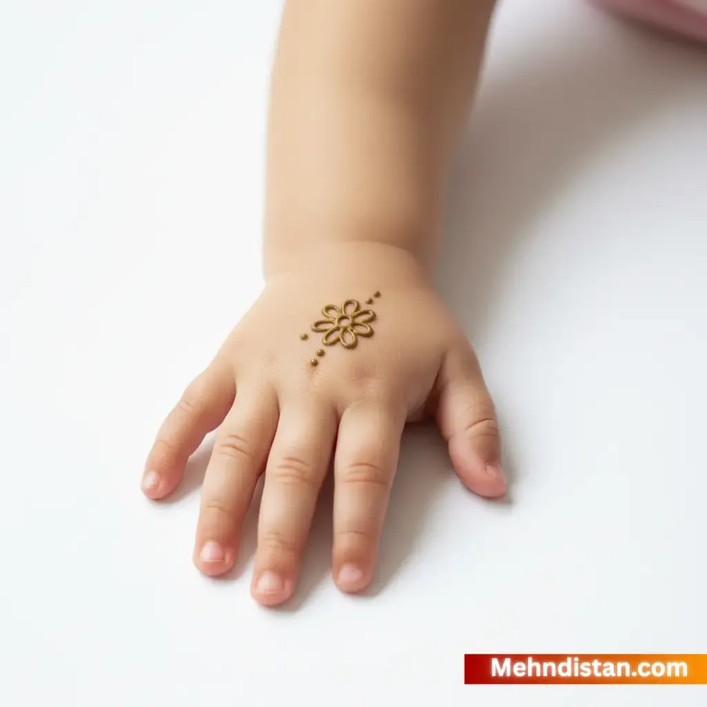 Girl Mehndi Design idea