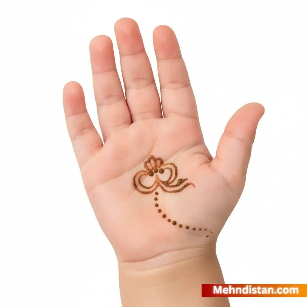 Girl Mehndi Design idea