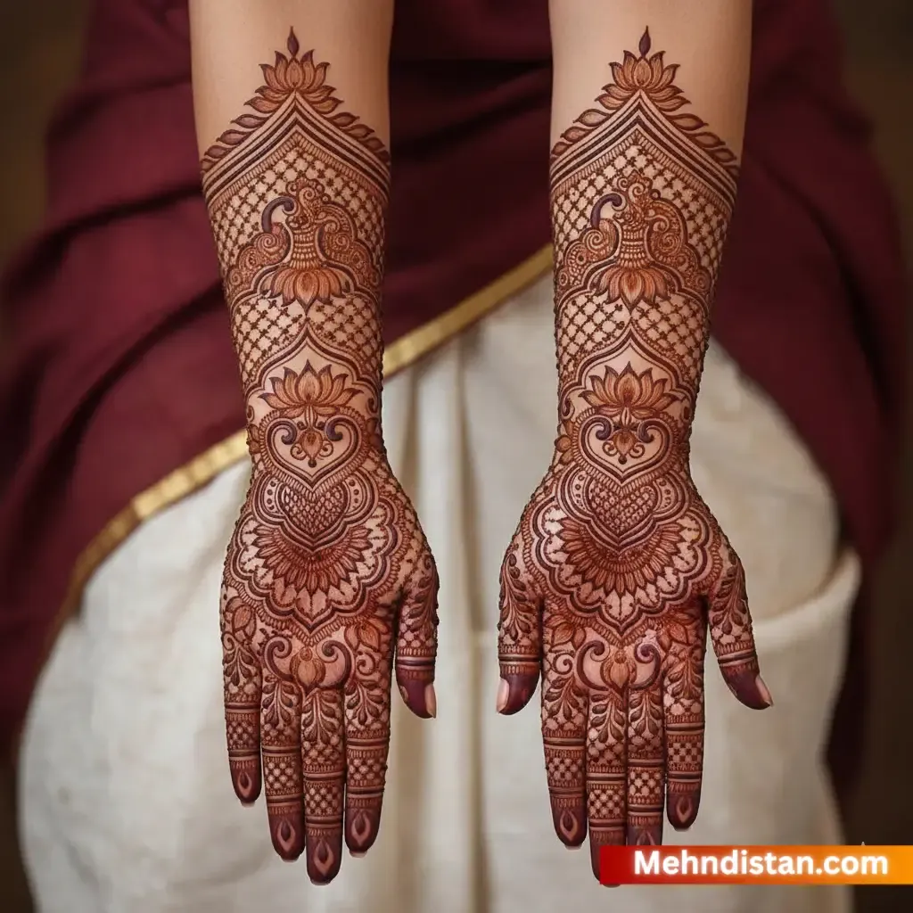 Bridal Mehndi Design idea