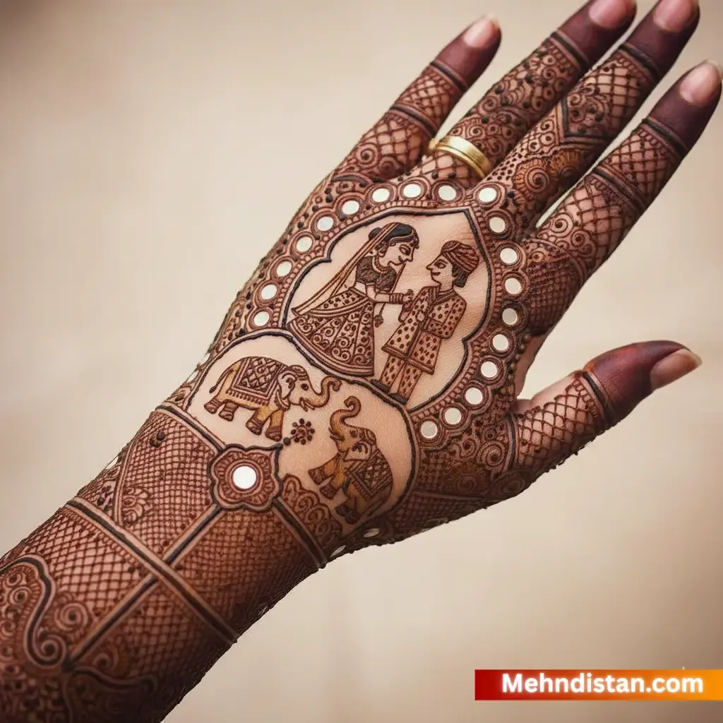 Bridal Mehndi Design idea