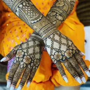 Bridal Mehndi Designs for Foot and Legs idea